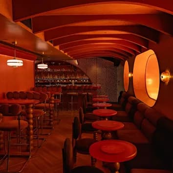 New restaurant interior
